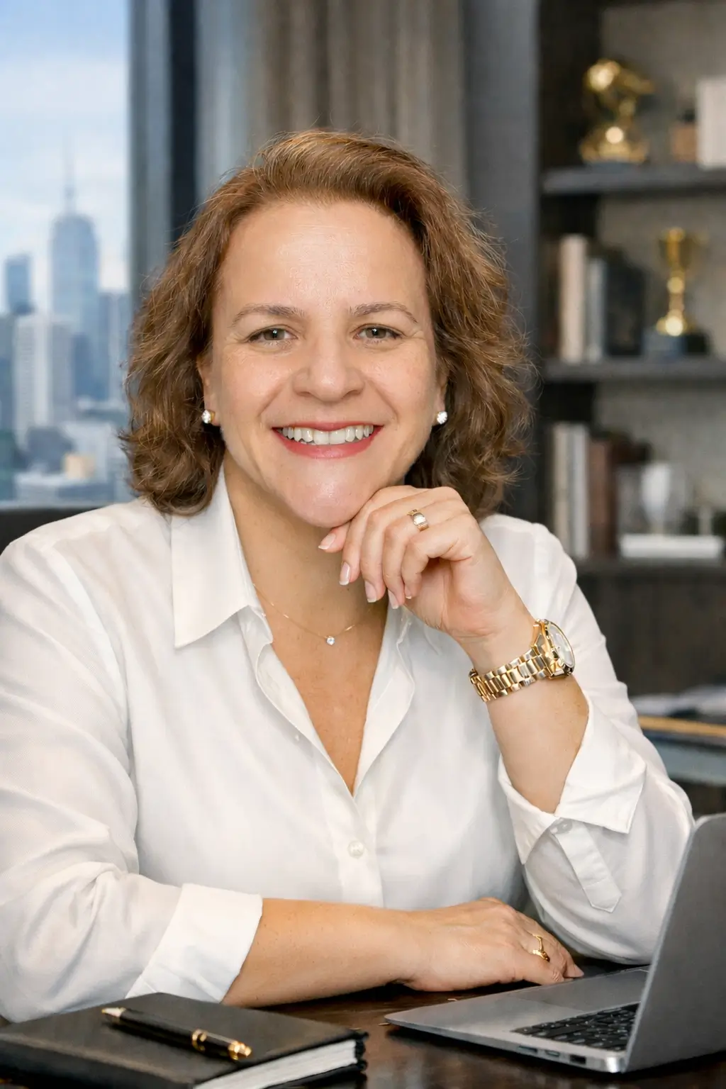 Foto da diretora Laise